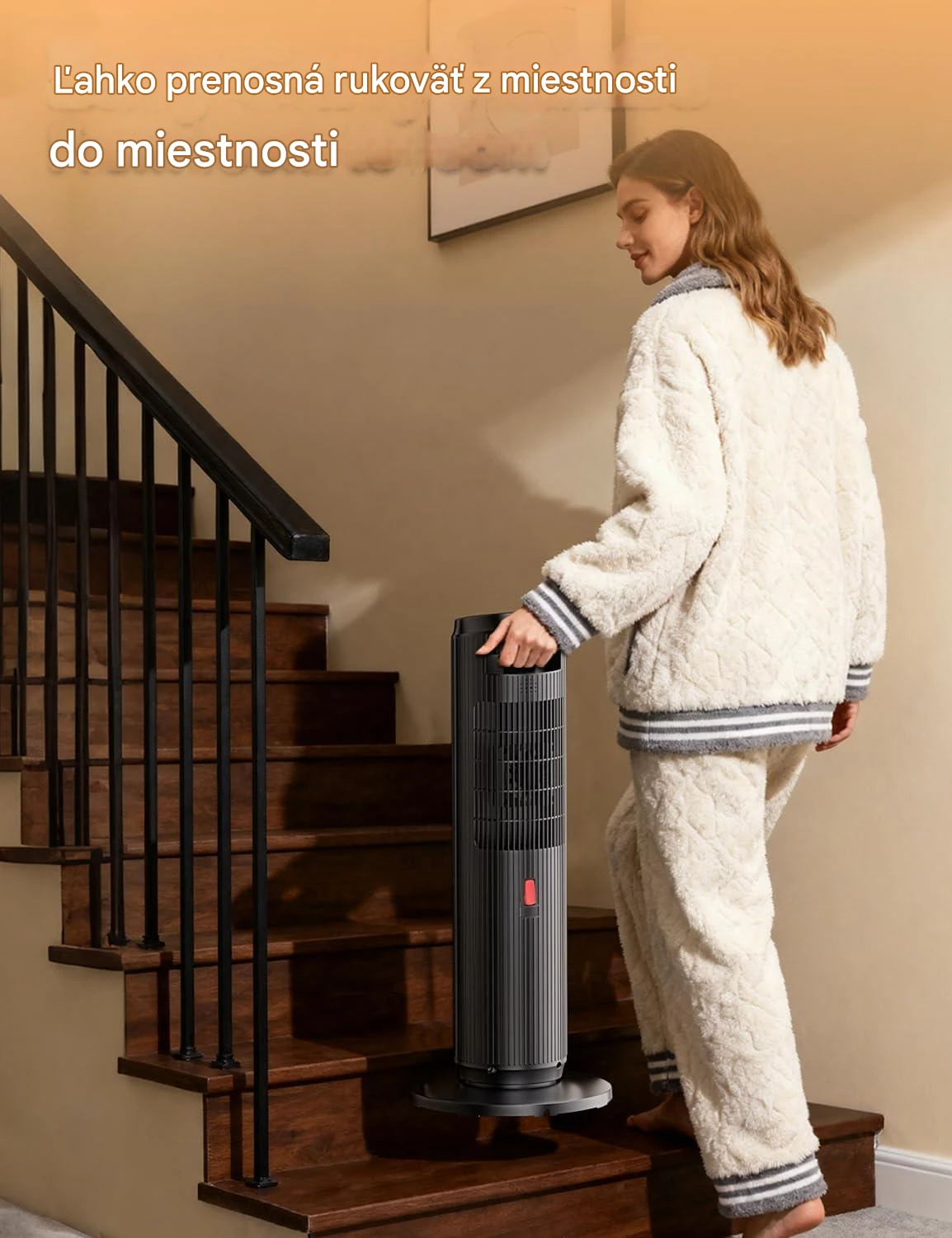 Keramický ohrievač — detail